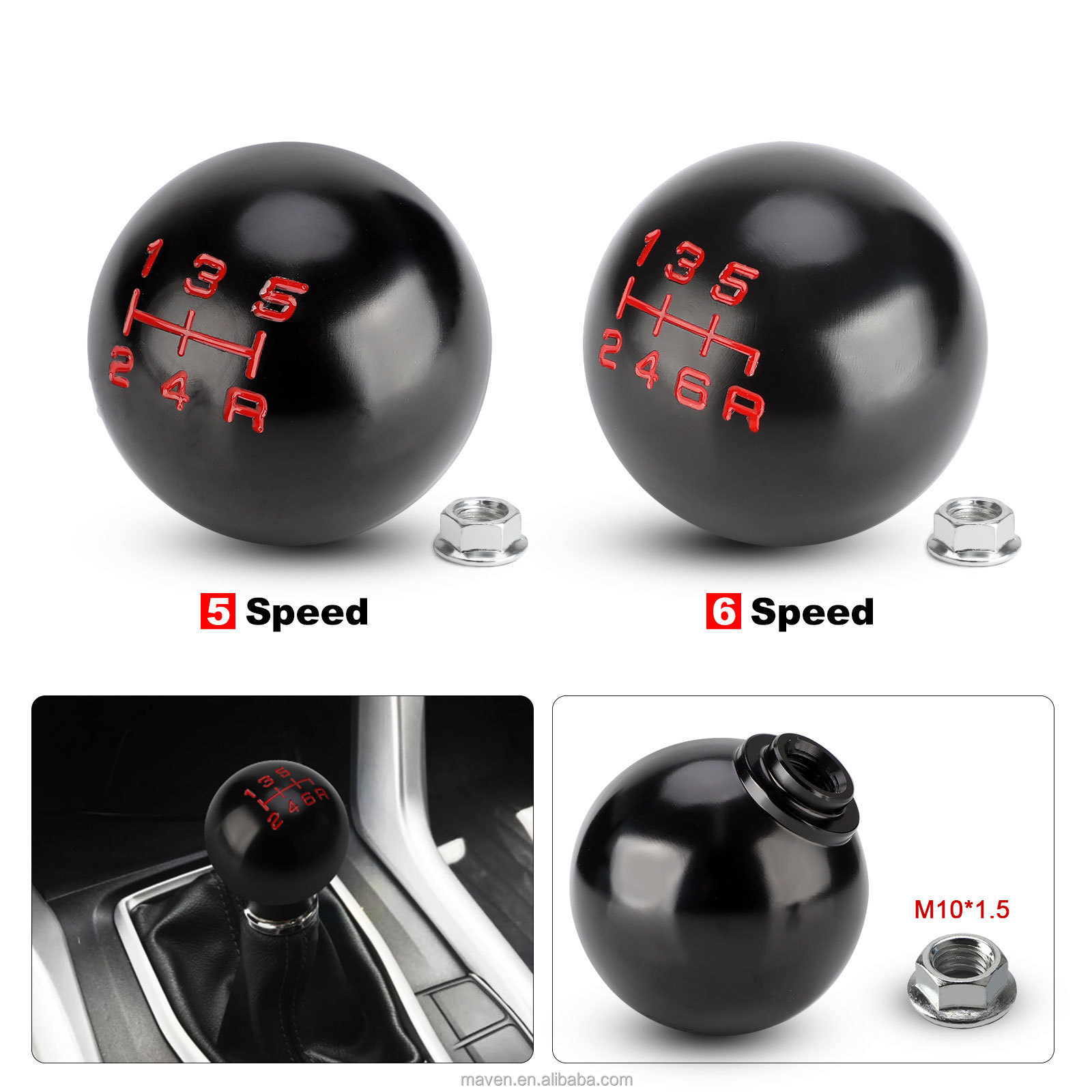 MSK-SP03A nero, 5/6 velocità