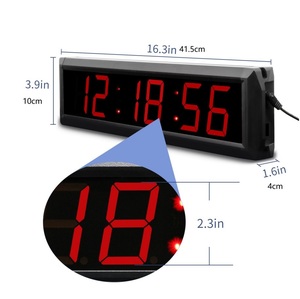 2.3 modificabile "Display digitale conto alla rovescia orologio Social Media popolare temporizzazione 10s Challenge Timer con controllo a pulsante cablato - Product Image 2