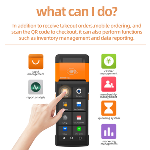 Handheld Pos Android <strong>Billing</strong> Pos Terminal Machine <strong>Software</strong> Electronics All in One Pos <strong>Systems</strong> with Barcode Scanner - Product Image 4