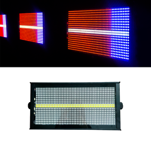 8 8 864pcs RGB 3in1LEDおよび96pcsホワイトLed 88セグメントストロボライトDMXコントロールストロボバックライト5050ピクセルLedストロボライト - Product Image 1