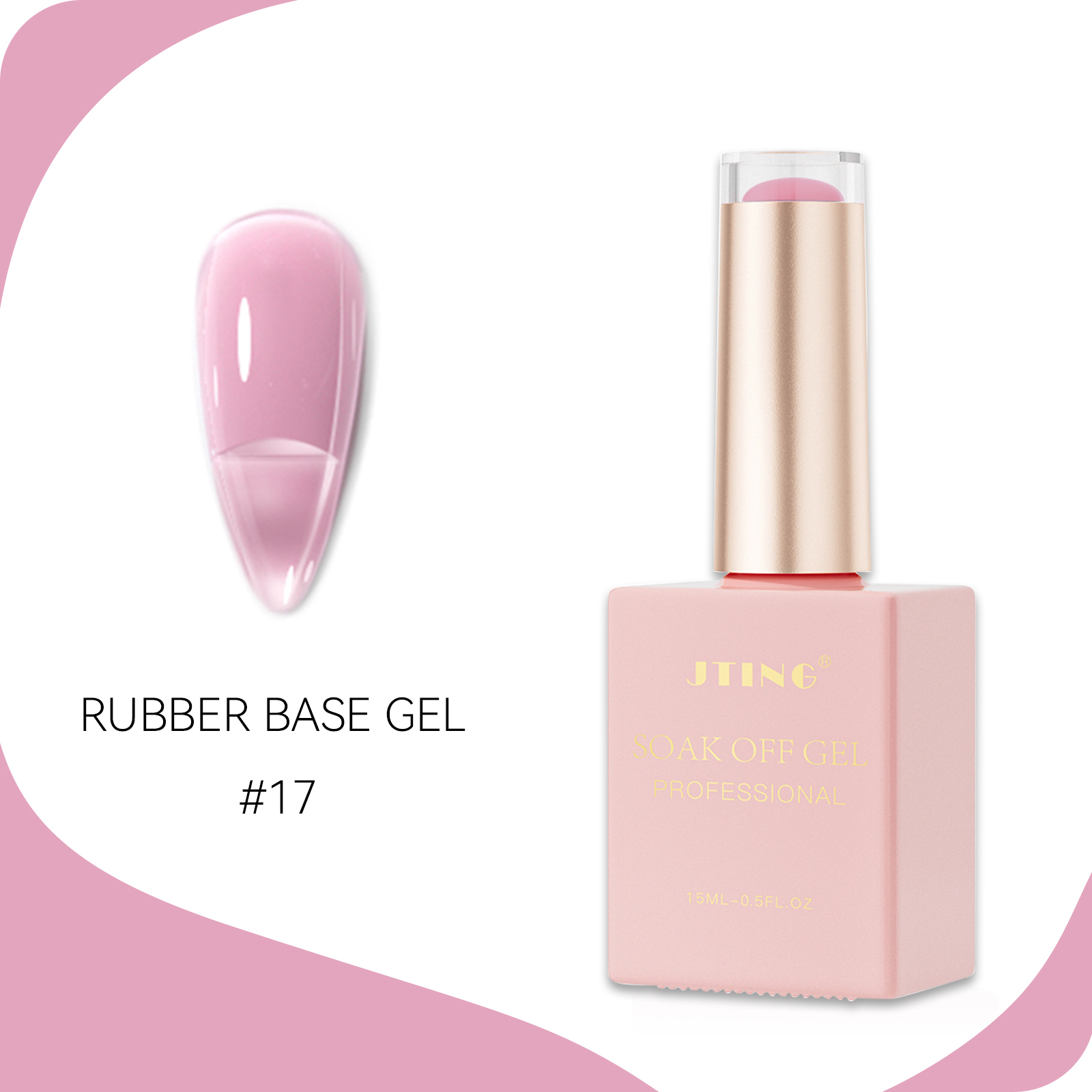 #17 rubber base gel