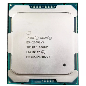 Intel Xeon 8 Core 16เธรด1.6GHz 20MB แคช50W โปรเซสเซอร์เซิร์ฟเวอร์ E5-2608L ซีพียู V4สำหรับเซิร์ฟเวอร์ของใหม่ - Product Image 1
