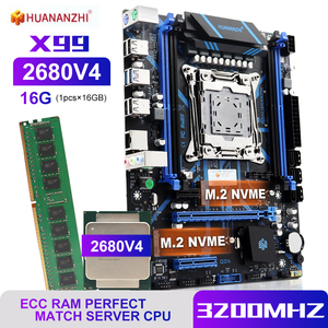 HUANANZHI X99 QD4 X99 Motherboard X99 LGA2011-3 Support XEON E5 Processor All Series DDR4 RECC NON-ECC <strong>Memory</strong> NVME USB3.0 SATA - Product Image 6