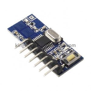 DC 3.3V〜5V433Mhz学習コード1527/2262デコードチップ4-CHワイヤレス受信モジュールヘテロダインレシーバーRX480E - Product Image 3