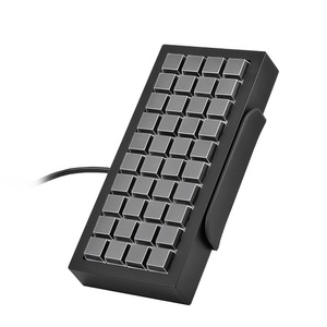 USB 40-клавишная Cherry POS программируемая клавиатура MKB40MS/U с MSR - Product Image 4