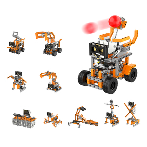 DaDa: Bit AI 10-en-1 Robot Building Block con AI Vision para Microbit Programación STEM Aprendizaje Educación Robótica Kit para niños - Product Image 1