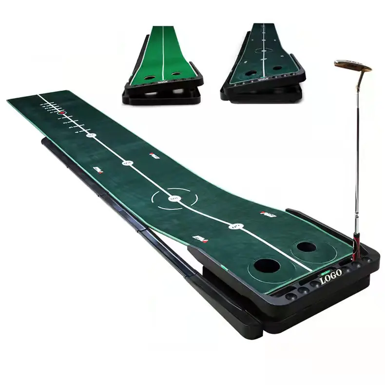 Indoor Golf Swing Training Netto Mini Golfbaan Mat Indoor Putting Green