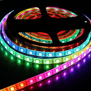 DC5V WS2812B WS2812 WS 2812b 5V 60led/m 144 пикселей RGB Адресуемая WS2812b Светодиодная лента - Product Image 1