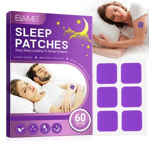 ELAIMEI özel etiket uyku yama Melatonin uyku kalitesini artırır teşvik yardım uykusuzluk çıkartmalar Melatonin uyku yamalar - Product Image 3