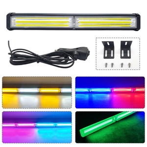New 12V 24V COB Red Blue Amber <span class=keywords><strong>LED</strong></span> nhấp nháy ánh sáng khẩn cấp Bar 17 Flash mô hình cho xe offroad Pickup tín hiệu cảnh báo đèn - Product Image 4
