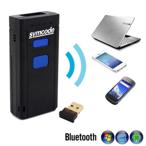 Symcode MJ-2877 BT Portable 2D Barcode Scanner with Handfree Laser Light <strong>Source</strong> and 16M Memory USB 5000 Inventory <strong>Codes</strong> Stock - Product Image 3
