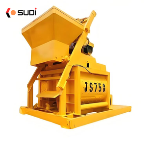 เครื่องผสมคอนกรีต JS500เพลาคู่แนวนอน JS500/JS750/JS100 30Kw การทำงานที่เชื่อถือได้สำหรับการก่อสร้าง