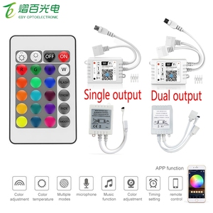 DC5V-28V RGB-Band SMD 5050 führte Wifi-Controller WiFi IR LED-Controller mit Empfänger führte Streifen IR-Fernbedienung LED-Steuerung - Product Image 1