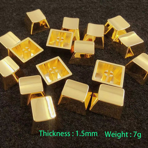 <strong>Custom</strong> High Precision Cnc Machined Prototype Oem Machining Manufacturing <strong>Custom</strong> <strong>Keyboard</strong> Cover Metal Keycap - Product Image 4