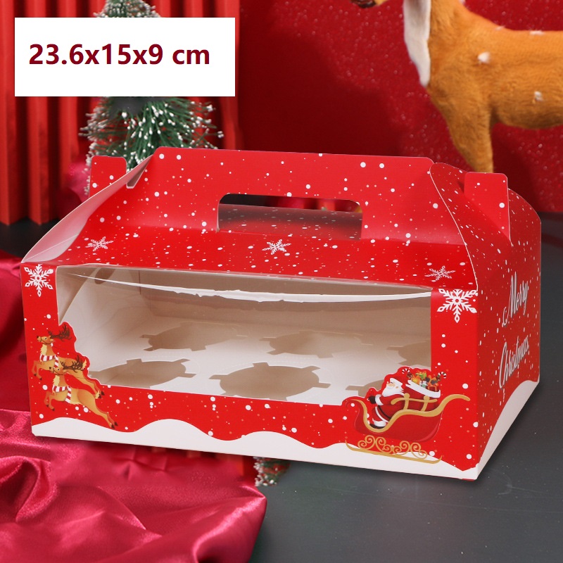 6 Granos-Rojo Navidad