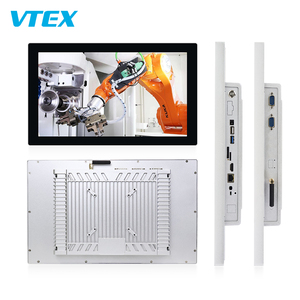 10.4 15 15.6 19 21.5 Inch Fanless <strong>Embedded</strong> Wall Mounted All in One <strong>Rs232</strong> Rs485 Touch Screen Mini Linux Industrial Panel Pc - Product Image 1