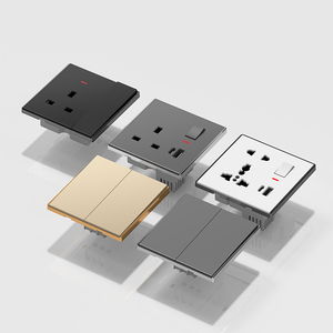ซ็อกเก็ตกลมสลับ15A ประสิทธิภาพที่สง่างามพร้อมเต้ารับ2ขาพร้อมไฟ LED - Product Image 4