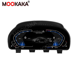 Araba dijital küme sanal kokpit BMW X3 X4 X5 X6 5/6/7 serisi 2009-2017 multimedya pano hız ölçer ekran - Product Image 5