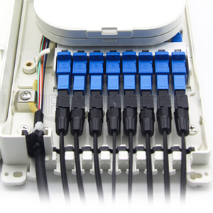 IP54 anma 1x8 LC/SC FTTH 8-Core Fiber optik sıyırıcı Terminal kutusu telekom ağ dağıtım ürün Fiber optik yama özellikleri - Product Image 5