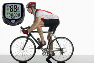 Medidor de velocidad para bicicleta, ordenador Digital multifunción, impermeable, sensores deportivos, inalámbrico - Product Image 4