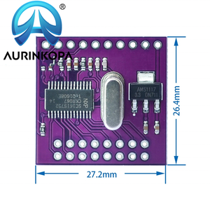 デュアルチャネルUART変換モジュールへのMCU-752 SC16IS752 <span class=keywords><strong>I2C</strong></span>/SPIバスインターフェイス