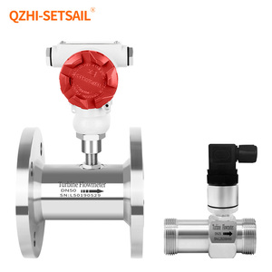 4-20mA 0-5V 0-10V Analog signal <strong>Pulse</strong> Equivalent Flow <strong>Sensor</strong> Liquid Milk Flow Meters High Precision Pressure Turbine Flow Meter - Product Image 1