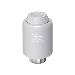 TRV601 светодиодный экран ультра-малой мощности Zigbee умное еженедельное Программирование беспроводной комнатный радиатор термостатический клапан - Product Image 1
