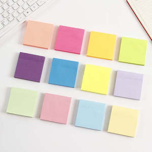 Bloc de notas con logotipo personalizado, Bloc de notas de papel de índice, pegatinas, Bloc de notas pequeño para uso estacionario de oficina, de notas adhesivas Bloc, regalo publicitario - Product Image 3
