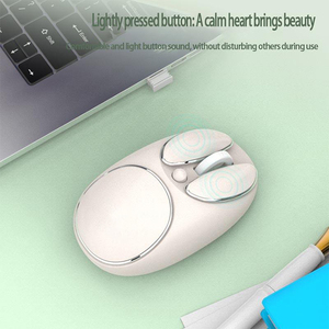 Factory Direct W520 Wireless Mouse Office Home Girls Cute Multicolor Optional Desktop Laptop.