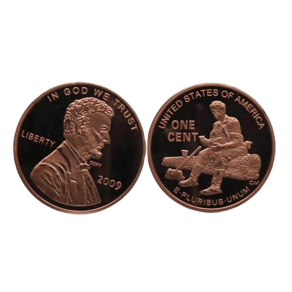 Cobre e moeda oval jumbo penny 1 oz. 999 cobre puro 1/4 milhão de cobre antigo foto