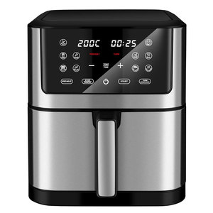 Aifa Smart Air Fryer 8L 6L 1800W con 10 programmi in acciaio inox friggitrice digitale Touchscreen e funzione di disidratazione - Product Image 1