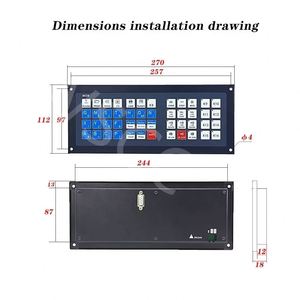 Tebak cnc בקר מערכת לוח m3k מורחב <span class=keywords><strong>midi</strong></span> בקר מקלדת של dcs מומחה 3/4/5 ציר cnc חלקי עיבוד cnc