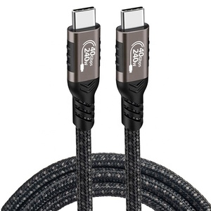 Xput koaksiyel USB4 USB4.0 USB 4.0 USB C PD 240W 5A 40Gbps veri iletimi hızlı şarj kablosu - Product Image 1