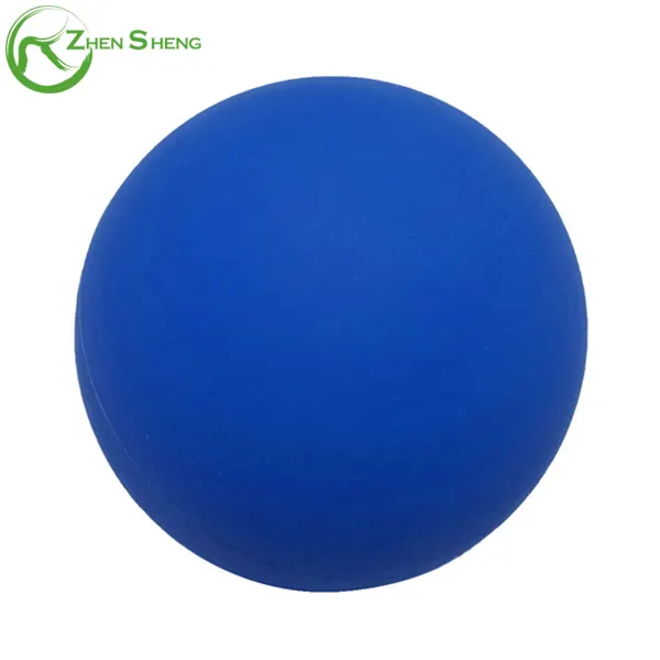 Proveedor de Zhensheng personalizar color fitness pelota de masaje de goma conjunto