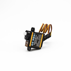 EMAX ES9051 4.3g dijital Servo mikro RC Servo için kapalı 3D F3P sabit kanat uçak Robot kök oyuncak plastik dişli 0.8kg tork - Product Image 1
