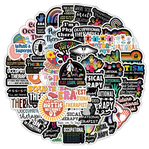 100pcs y tế nhận thức Vật Lý ABA autism OT báo giá Nghề Nghiệp trị liệu Sticker - Product Image 1
