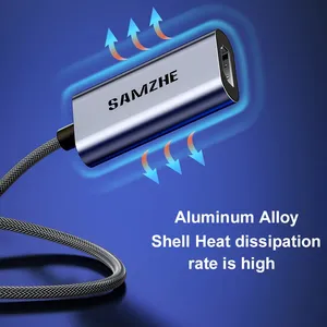 SAMZHE视频采集卡4K HDMI至USB usb-c HDMI视频采集器盒，用于电脑交换机摄像机实时流记录会议 - Product Image 5