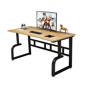 G Shape <strong>Computer</strong> <strong>Desk</strong> Modern <strong>Simple</strong> Family Study Work Tables Bookcase <strong>Desk</strong> Suitable for Home <strong>Desk</strong> Wood - Product Image 1