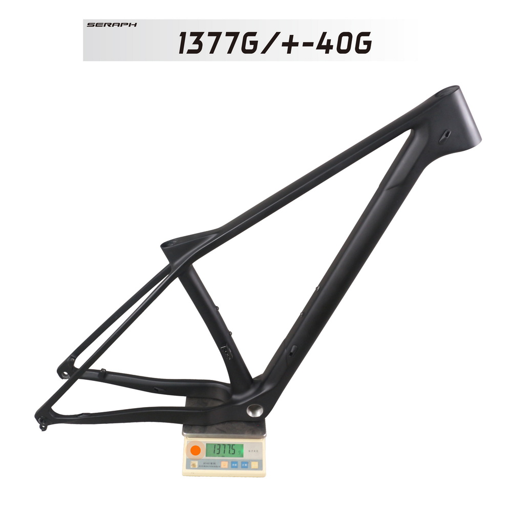 Full Carbon 29er Boost Hard Tail MTB Frame FM035 BSA Bottom Bracket Max Tire 2.35''