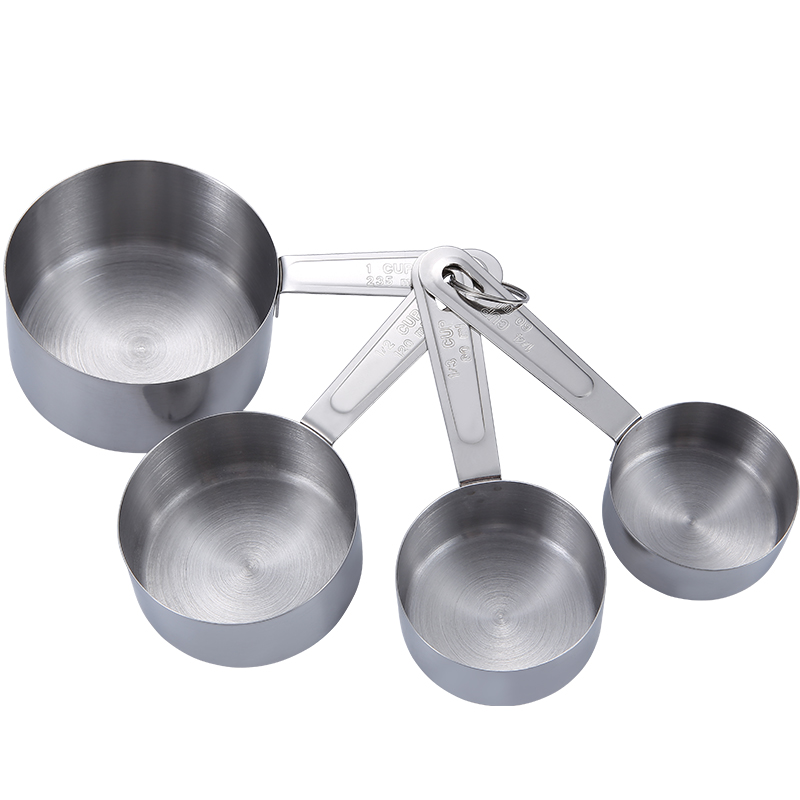 Taza fijada 4PCs del acero inoxidable