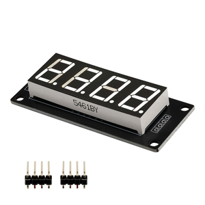 TM1637 Display a LED a tubo digitale a 4 Bit da 0.56 "7 segmenti modulo orologio scheda LED verde con Pin