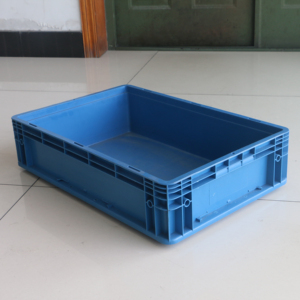 600-147 Stackable Durable Plastic <strong>Logistic</strong> Storage Crate Large Recyclable Turnover Box - Product Image 5