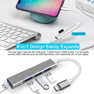 <span class=keywords><strong>USB</strong></span> C HUB 3.0 2.0 Type C 3.1มัลติ4พอร์ตตัวแยก <span class=keywords><strong>Usb</strong></span> C Hub 4พอร์ตสำหรับ Xiaomi Macbook Pro Air Pc คอมพิวเตอร์โน๊ตบุ๊กแล็ปท็อป - Product Image 6