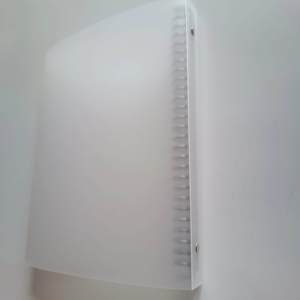 A5 B5 Wholesale Custom Transparent PP Softcover Metal Ring Binder <strong>Notebook</strong> <strong>with</strong> Optional <strong>Insert</strong> - Product Image 4