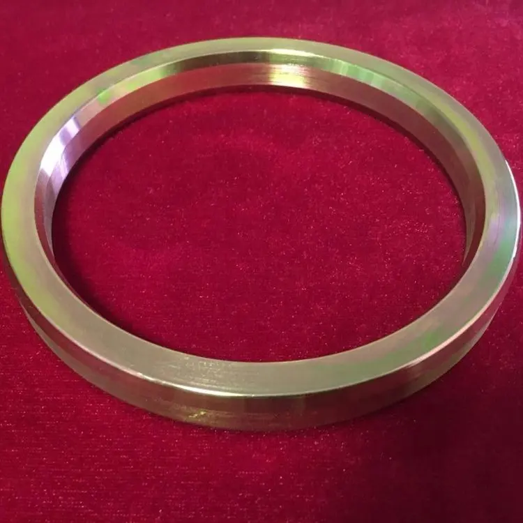 Guarnizione del giunto dell'anello della guarnizione RTJ zincata rivestita nera rivestita in ferro morbido API