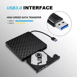 USB 3.0 <strong>CD</strong> External Dvd <strong>Rom</strong> Optical Drive Slim External DVD Burner Reader Player Dvd Burner - Product Image 3
