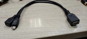 คอมพิวเตอร์2 in 1 USB C ตัวผู้ USB ตัวเมียไปยังการปรับแต่งสายแยกไมโครตัวเมีย - Product Image 4