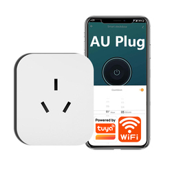 White smart socket
