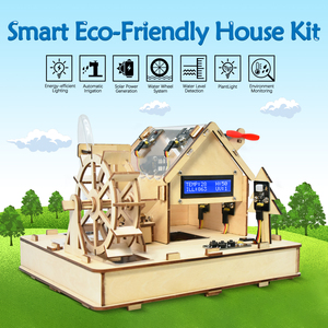 Keyestudio fai da te Kit casa in legno Smart eco-friendly STEM Education Smart Home Learning Starter Kit per Arduino - Product Image 2