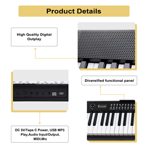 88 phím đàn <span class=keywords><strong>piano</strong></span> kỹ thuật số người mới bắt đầu Organ điện tử bàn phím cụ Midi cảm ứng nhạy cảm Đàn <span class=keywords><strong>Piano</strong></span> cho người lớn - Product Image 3